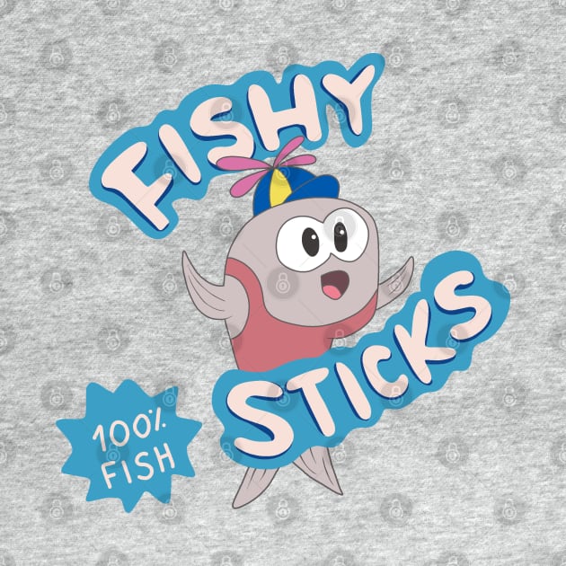 Fishy Sticks - We Bare Bears by valentinahramov